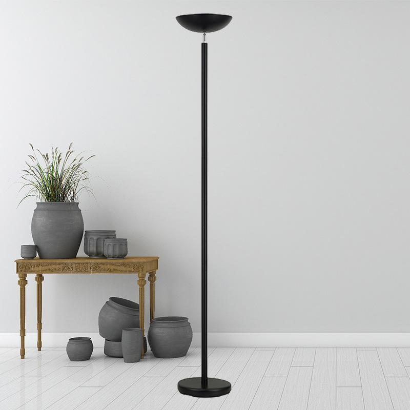 Black Dome Light Floor Lamp Lighting