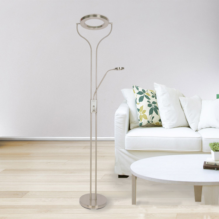 Double Elbow Ina At Anak na Floor Lamp