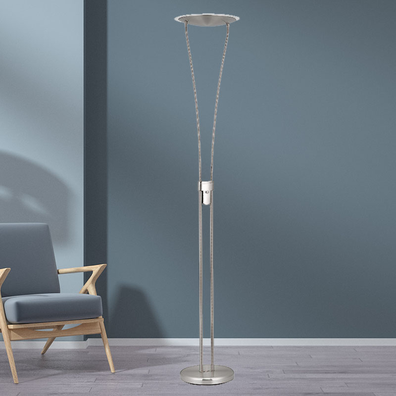 Double Pole Twist LED Floor Lamp Lighting