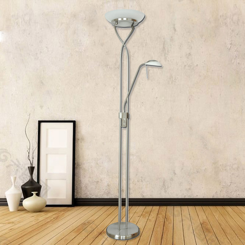 Double Tube Rotation Anak-inang Floor Lamp