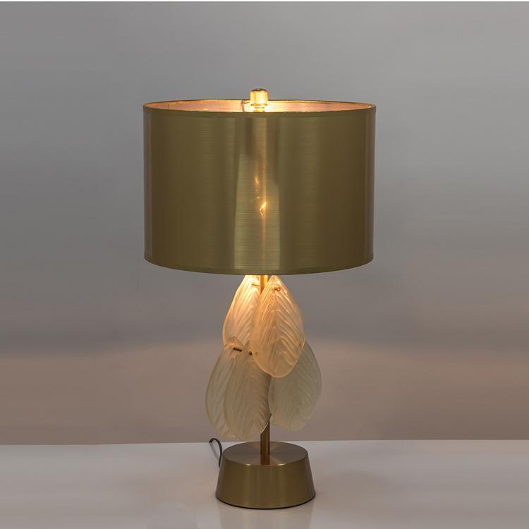 Gold Leaf Table Lamp