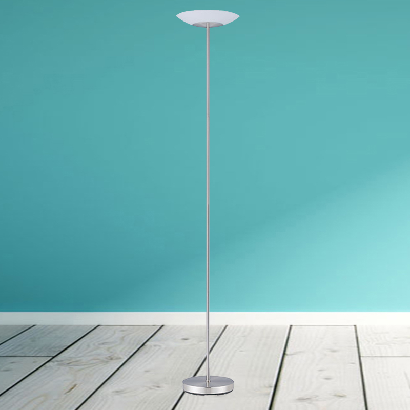 Sambahayan na May Glass Shade Floor Lamp Lighting