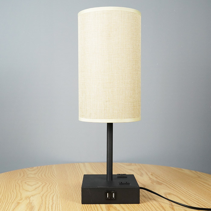 Bagong Chinese Style Cloth Cover Table Lamp