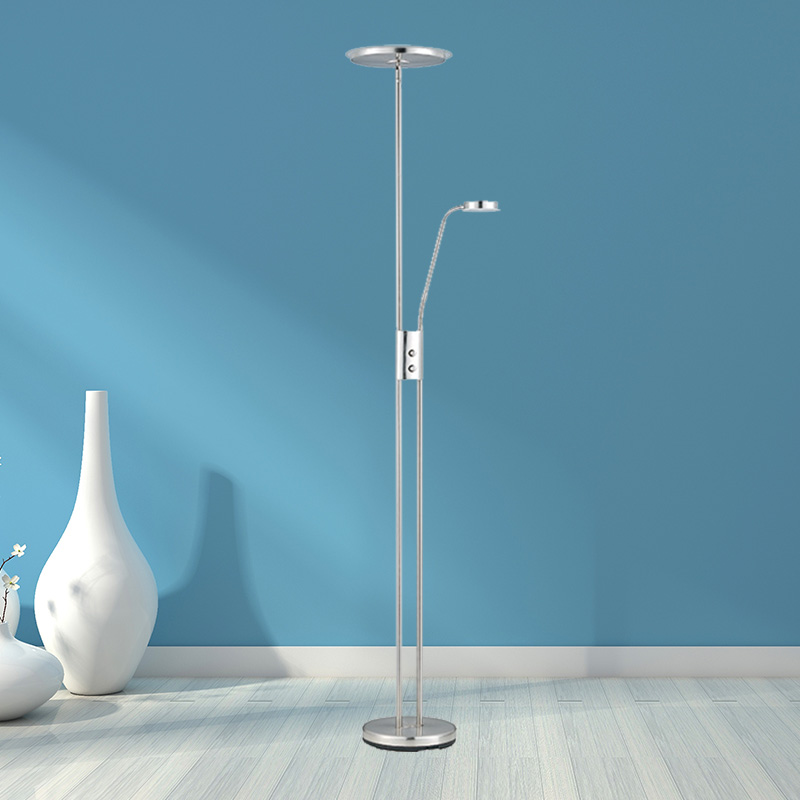 Simpleng Ina at Anak na Floor Lamp