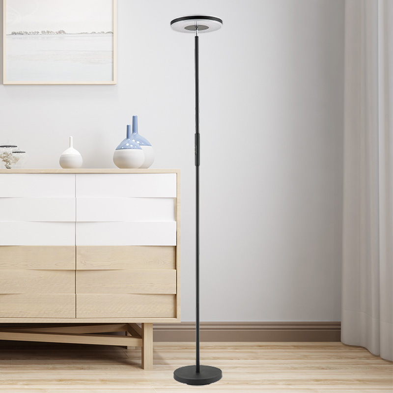 Single Tube Uplighter LED Floor Lamp Lighting